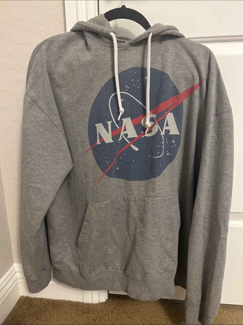Logo Gray Hooded Sweatshirt - Official Style